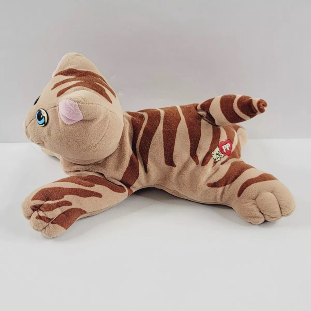 Vintage 1985 Tonka Pound Purries Plush Cat Stuffed Animal Heart Tag Rare Kitty - Picture 7 of 9